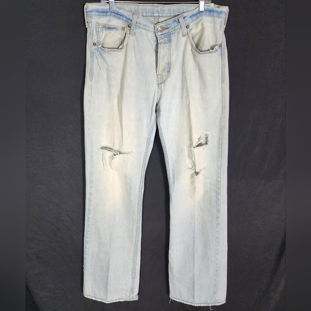 American Eagle Distressed Jeans Mens Size 34